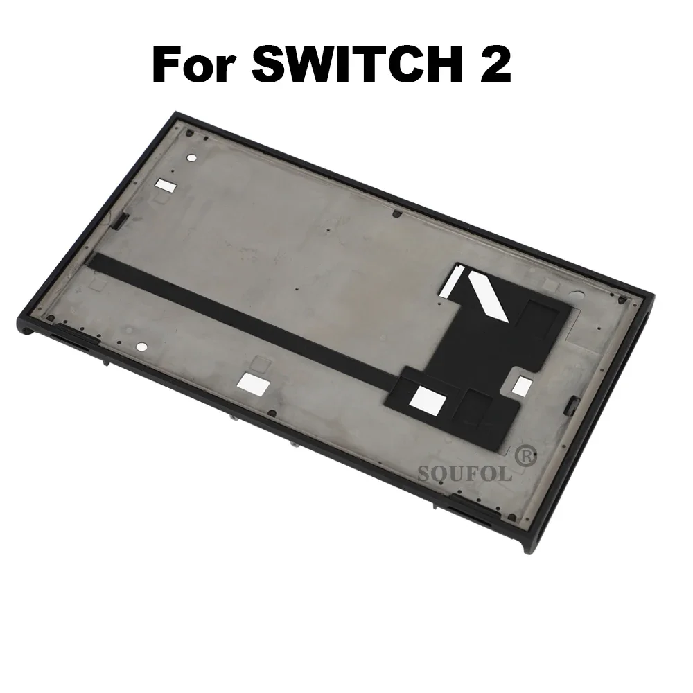 Reemplazo para NS Switch 2 para consola de juegos NS2, marco frontal, cubierta de Metal media, accesorios para juegos ensamblados - imagen 5