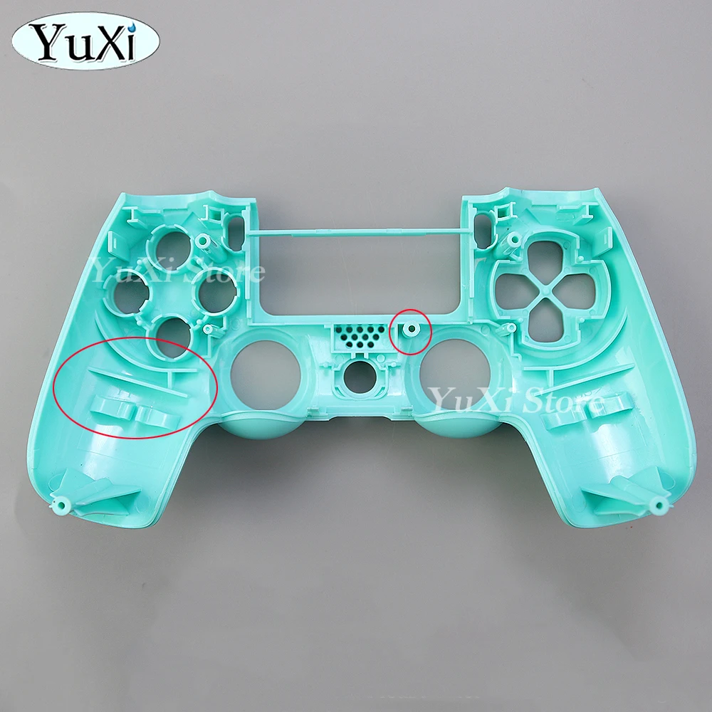 Para PS4 JDS JDM 050 055 carcasa frontal reemplazo de placa frontal para PlayStation 4 controlador de mando - imagen 3