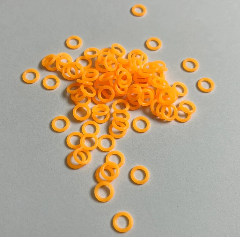 Teclado mecánico especial, silenciador de teclado, anillo de amortiguación, anillo de goma, cinturón de reducción de ruido, anillo de goma de silicona, Keyway - imagen 2