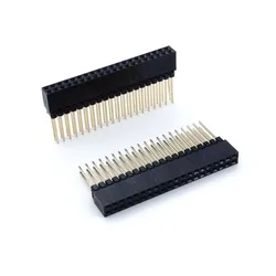 Conector Apilamiento Hembra 40 Pines 2,54mm Raspberry Pi 2 B/B+