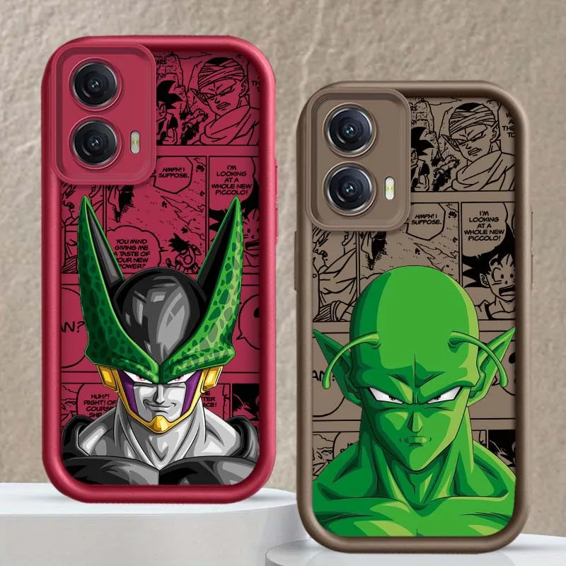 D-Dragon Ball Anime Art Cover For Motorola MOTO Edge G85 G54 G35 G34 G32 E22 E14 G04 50 5G Eye Ladder Phone Case - imagen 2