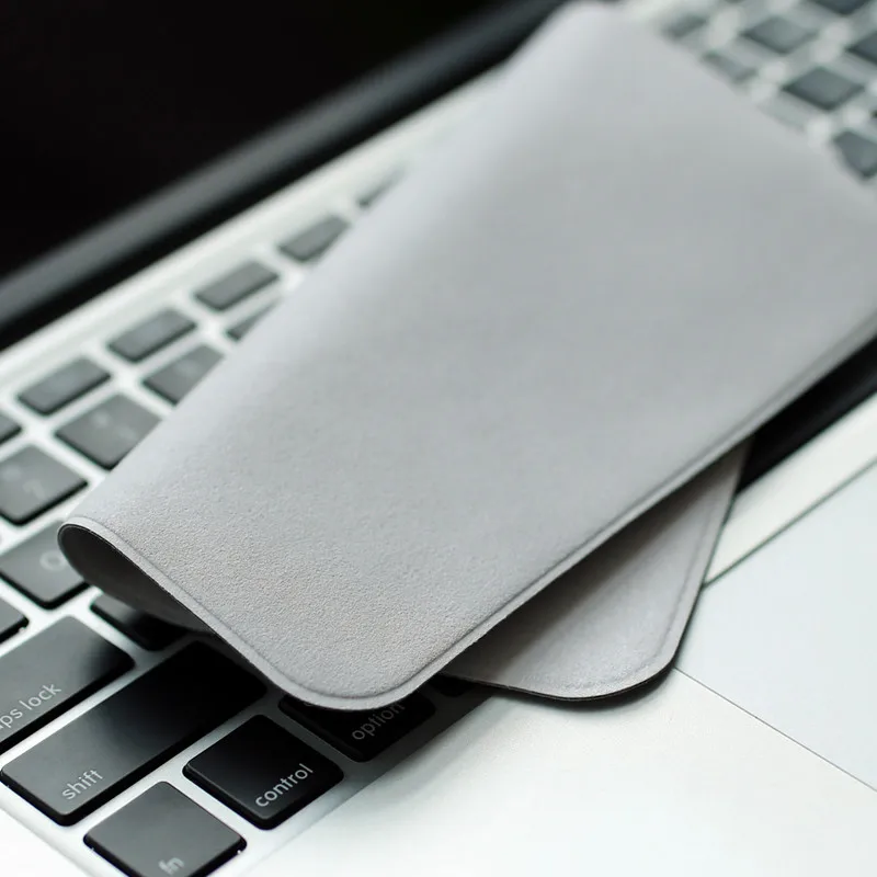 Para Apple paño de pulido limpieza de microfibra limpiaparabrisas limpiador de pantalla paño polaco para iPhone iPad Tablet