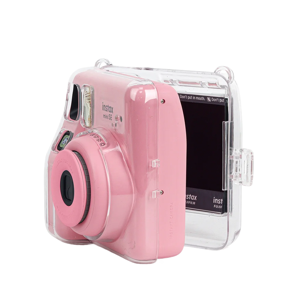 Cristal transparente cubierta protectora para Fujifilm instax mini se con almacenamiento de fotos cámara instantánea caso anti Scratch a prueba golpes