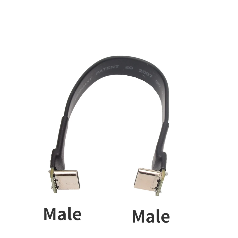 ADT Cable USB-C 3A plano 90 grados - Extensor FPC para PC/TV - imagen 4