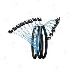 Cable SATA 3 Ángulo Recto para Almacenamiento en SSD HDD NAS y RAID
