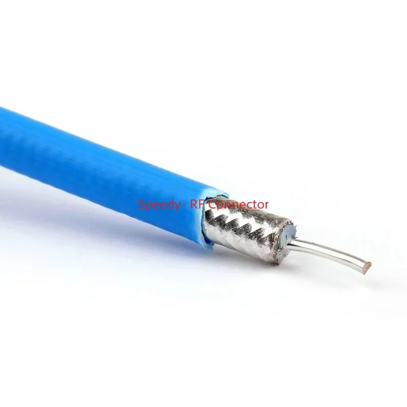 Cable Coaxial SMA RG402, conector hembra macho a SMA, RPSMA a RPSMA, alta frecuencia, semiflexible, entrega rápida, latón RF - imagen 3