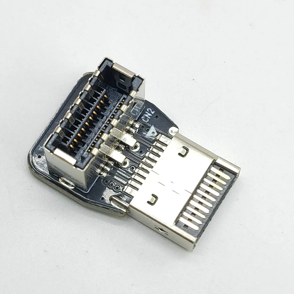 Adaptador USB-C 90 Grados 3.1 10G para Placa Base de Escritorio - imagen 2