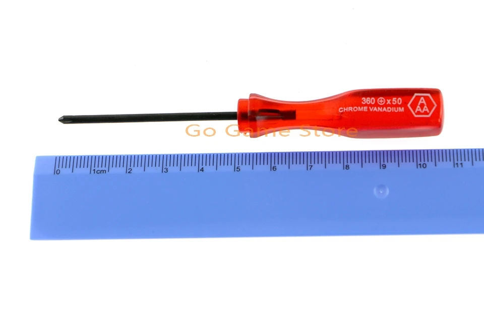 2 uds para Nintendo rojo claro 2,0mm + destornillador de estrella para GBC GBA NDS NDSL NDSI 3DS 3DSXL LL herramienta de reparación de apertura - imagen 2