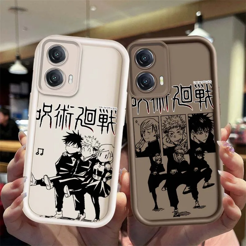 Yuji Nobara Megumi para Motorola G Stylus Pure G55 G54 G75 G85 G84 G32 G24 G23 G13 G04 5G 2025 cubierta de la caja del teléfono de la escalera del ojo - imagen 2