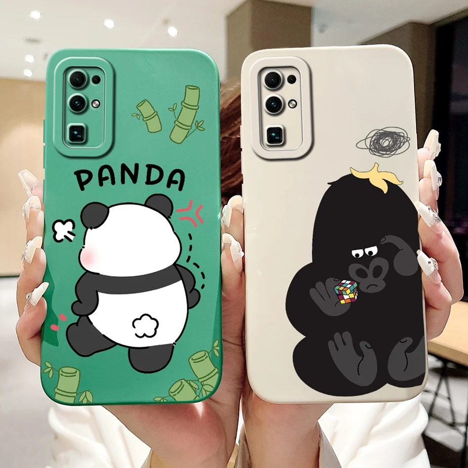 Funda de teléfono a prueba de golpes para Huawei Honor 30 Pro, cubierta de dibujos animados encantadores, Honor 30 Lite, 30S, Honor 30 Pro Plus - imagen 4