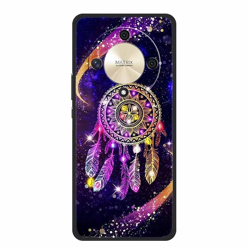 Funda trasera de silicona suave para teléfono móvil, carcasa a prueba de golpes con diseño de animales para Honor X9B 5G, 6,78 pulgadas - imagen 2