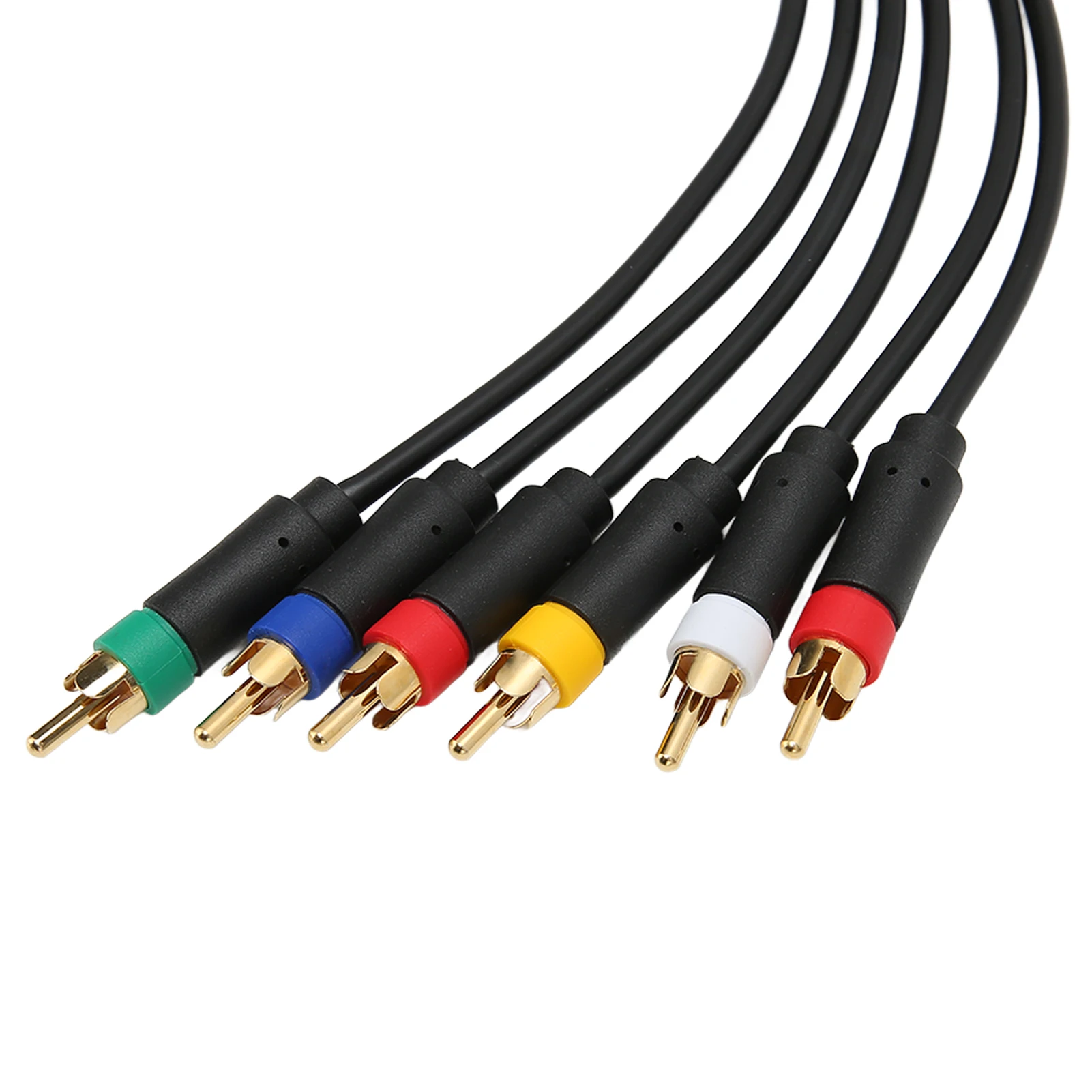 Cable compuesto multifuncional RGB RGBS Cable AV de componente estable con 4 cabezales BNC para NGC para N64 para SFC para SNES - imagen 2