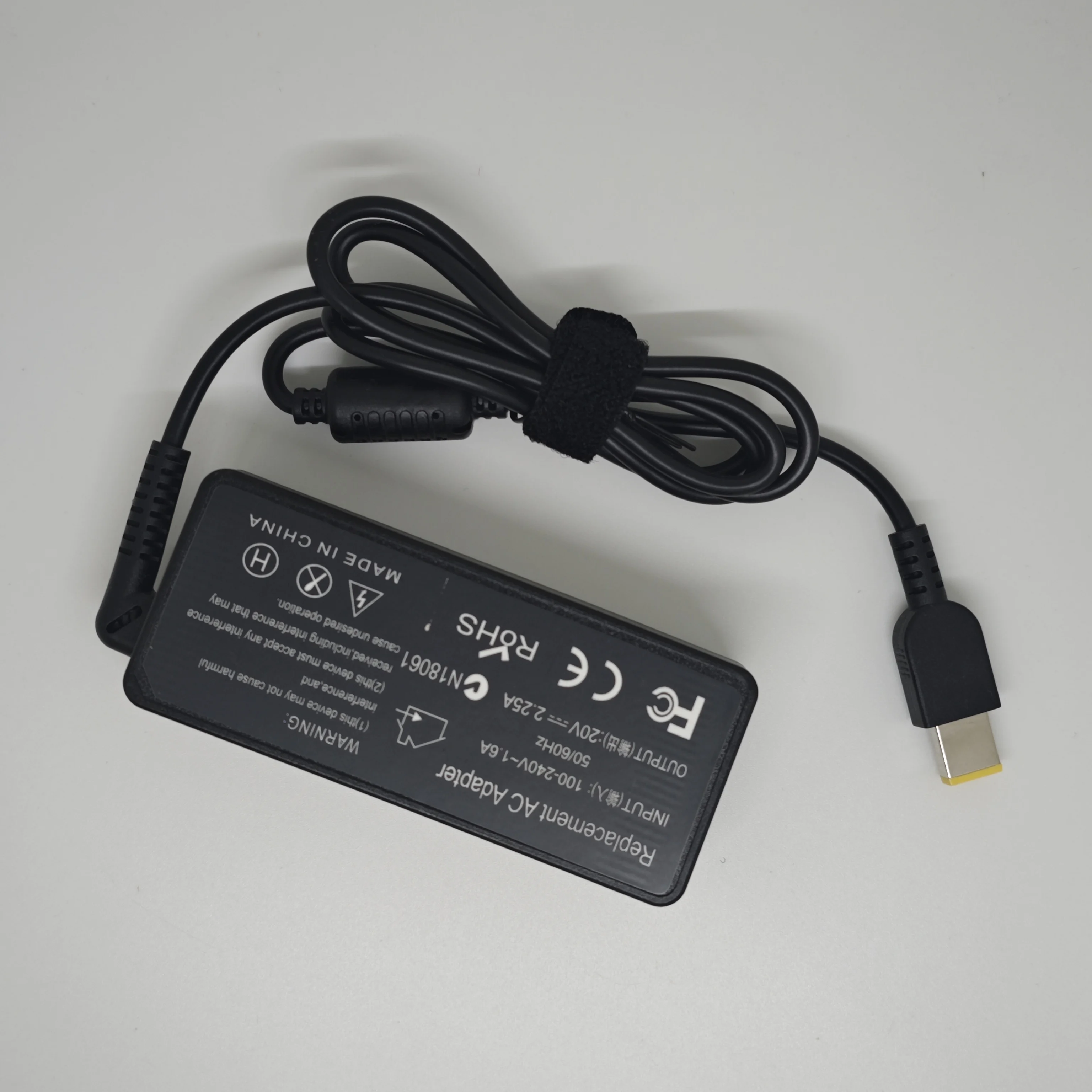 Cargador de ordenador portátil 45W 20V 2.25A adaptador de CA de punta delgada ADLX45NCC3A para Lenovo ThinkPad X230s X240 X240S X250 X260 X270 T440 T440S - imagen 3