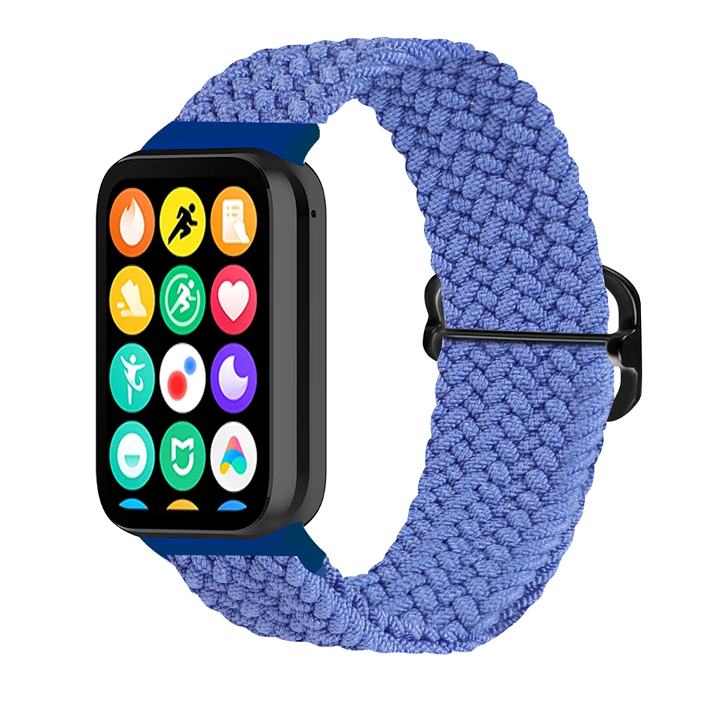 Correa de nailon trenzado para Xiaomi Mi Band 9 Pro/Mi Band 8 Pro, pulsera de repuesto para reloj Redmi Watch 5/4 - imagen 5