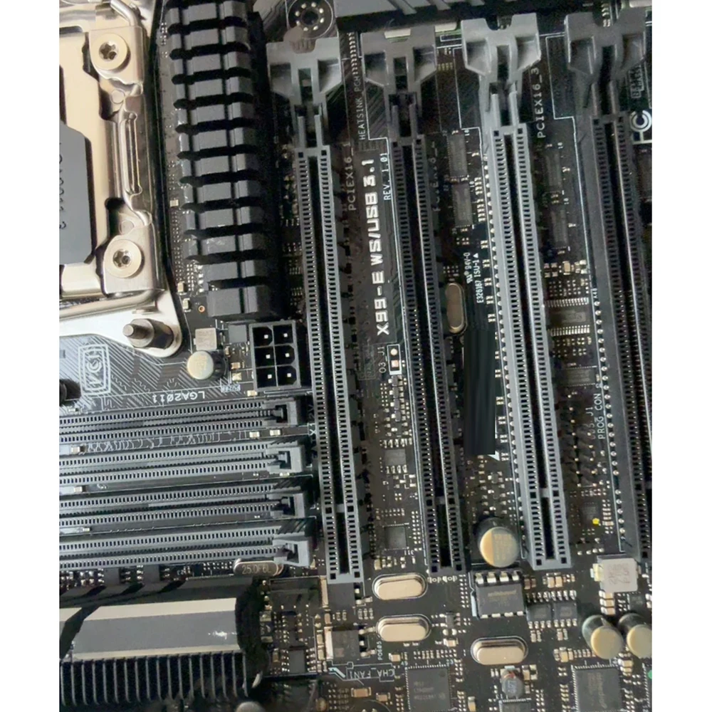 Placa base de estación de trabajo X99 compatible con CPU v3v4 X99-E WS/USB3.1 - imagen 2