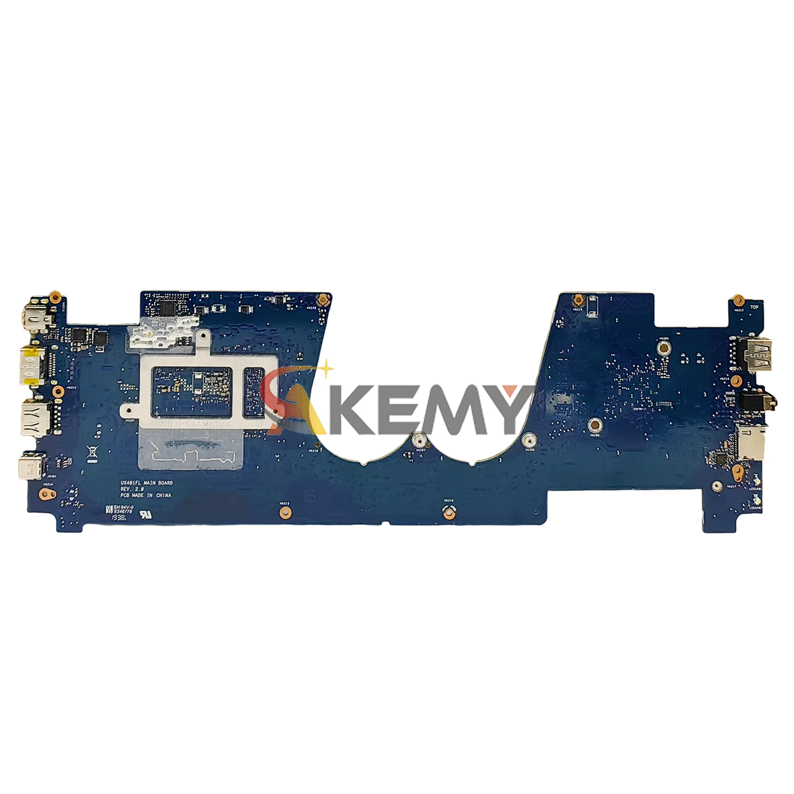 Placa base para ordenador portátil UX481FA para ASUS ZenBook Duo UX4000F UX481F UX481FL placa base 10. a generación I3 i5 i7 pruebas OK envío rápido stk - imagen 3