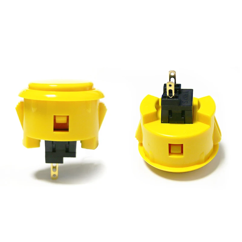 IYO-botón Sanwa Original para máquina Arcade, gabinete auténtico, gabinete DIY, 6 colores disponibles, 6 unidades por lote - imagen 4