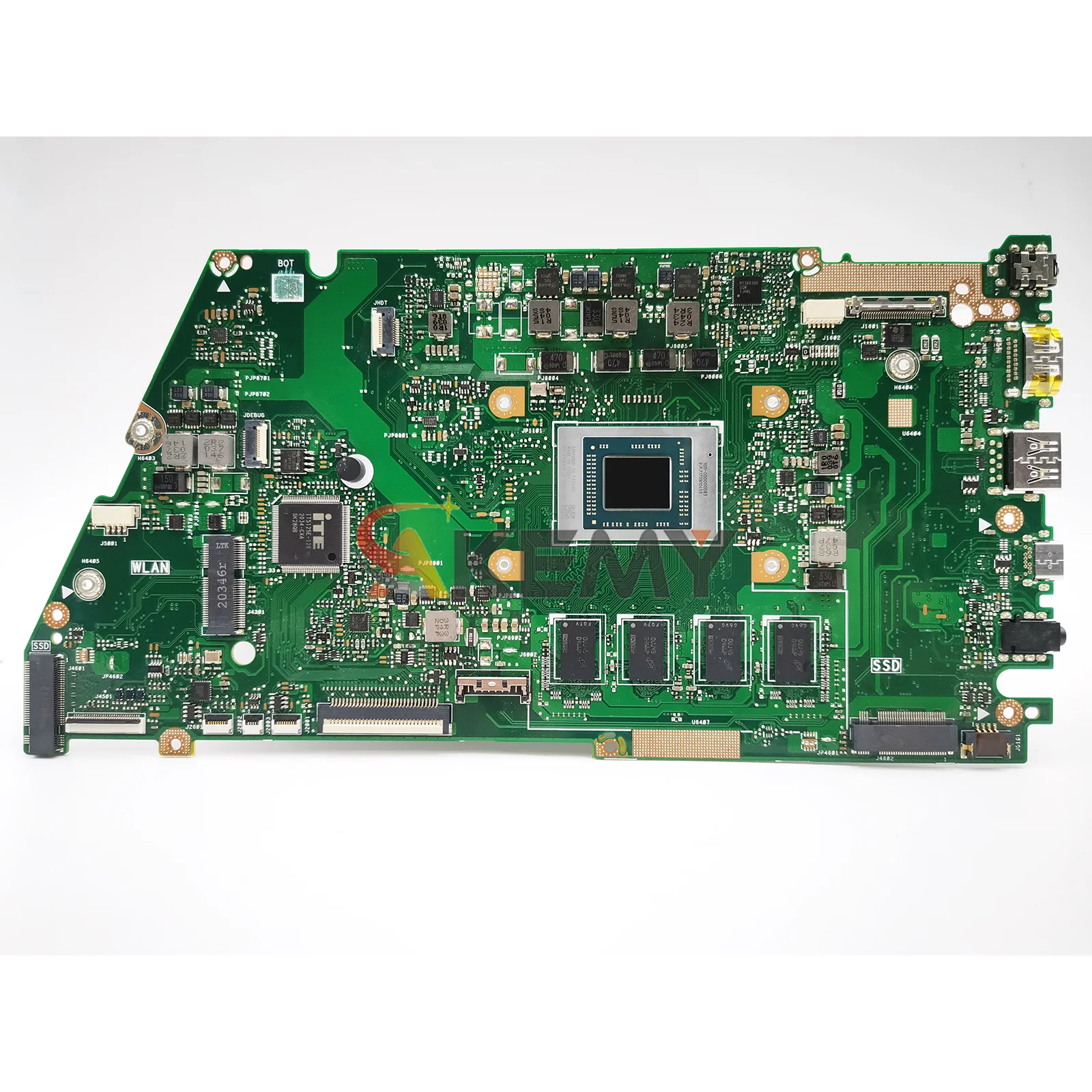 Placa base para ordenador portátil X521UA para ASUS VivoBook X521U X521UA X521UAY D521U M533UA M521U D533M placa base para portátil con CPU R3 R5 R7 - imagen 3