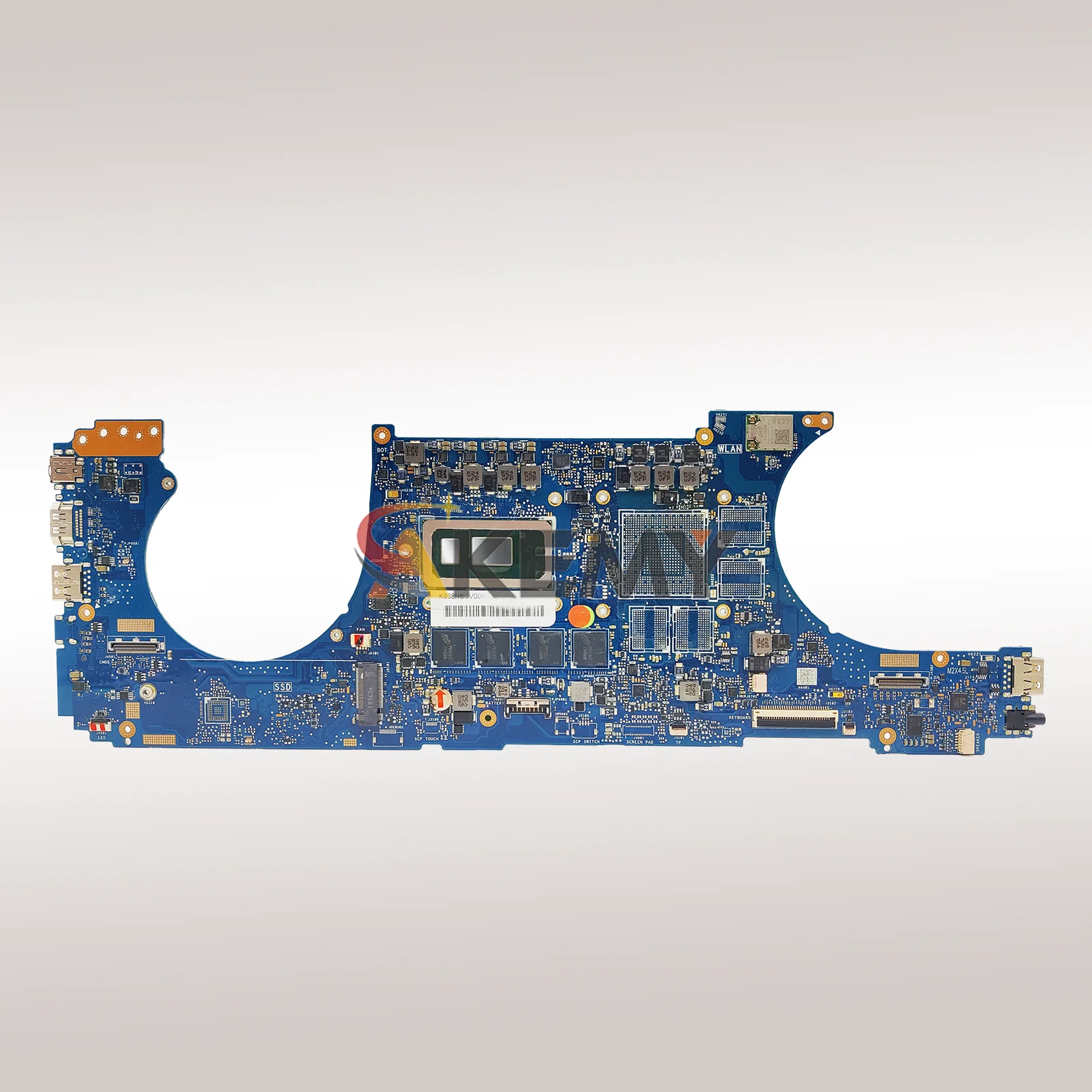 Placa base para ordenador portátil UX563FA para ASUS ZenBook UX56FA RX563FD BX563FD UX56FD UX563 Q536FD placa base para portátil con 10. a generación I3 i5 i7 - imagen 3