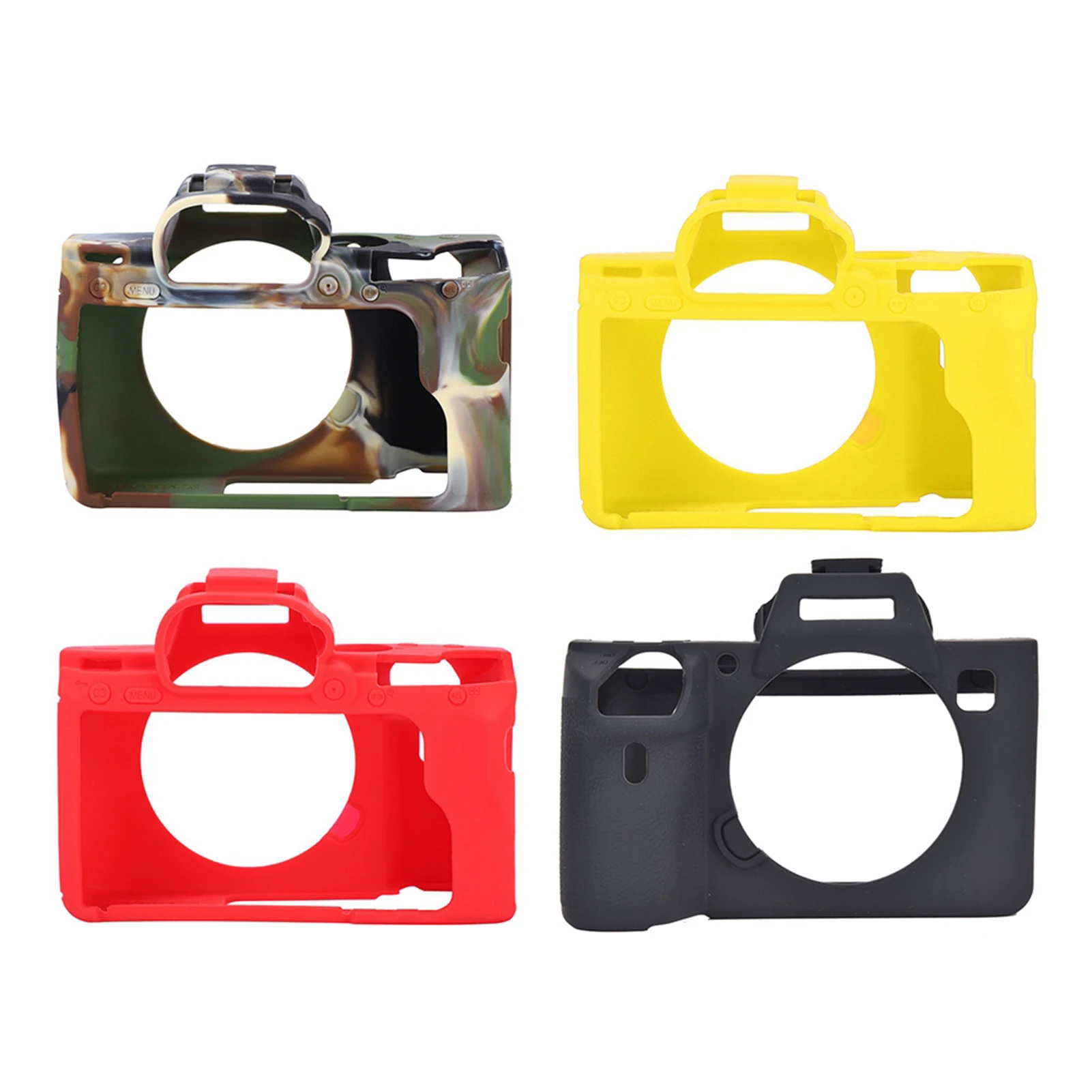 Funda protectora para cámara, funda protectora de silicona suave para cámara, accesorio para III/A7R3 - imagen 3