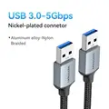 USB 3.0 - Gris Metálico