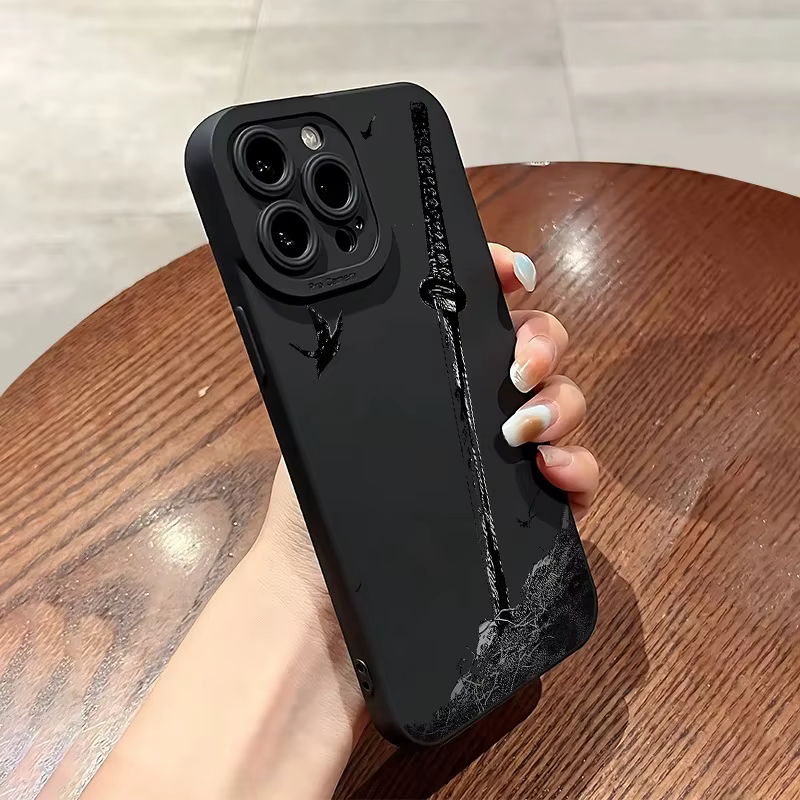 Para Xiaomi Redmi Note 14 13 12 Pro Plus 5G 12S 11 10 Funda la espada patrón creativo Funda protectora para Redmi 13 14C 13C Funda - imagen 2