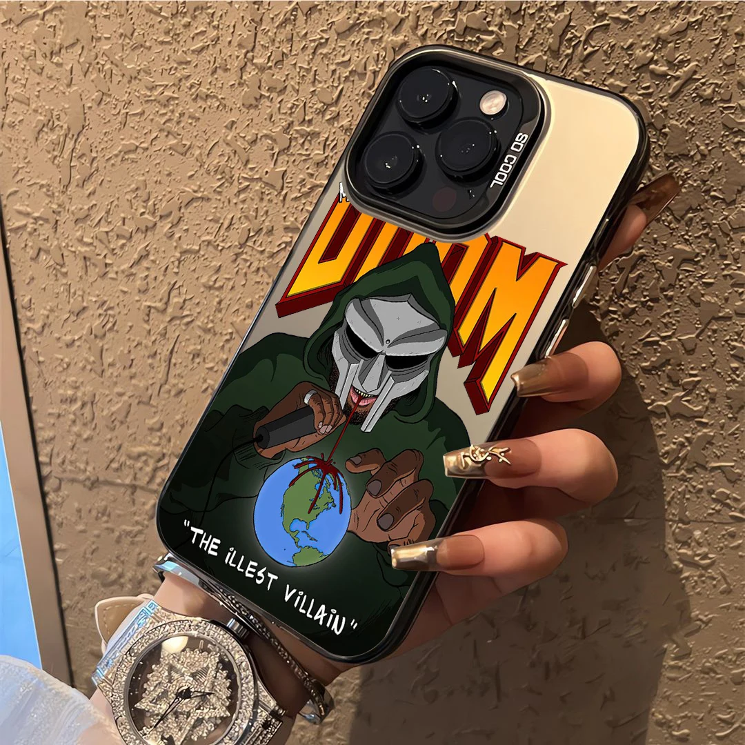 Funda con póster MF DOOM para Samsung Galaxy, cubierta trasera mate a prueba de golpes, S24, S23, S22, S21, S20, Note20, Ultra Plus, FE, M31, 4G, 5G - imagen 3