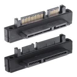 Adaptador SATA 90° Macho-Hembra para Disco Duro HDD/SSD