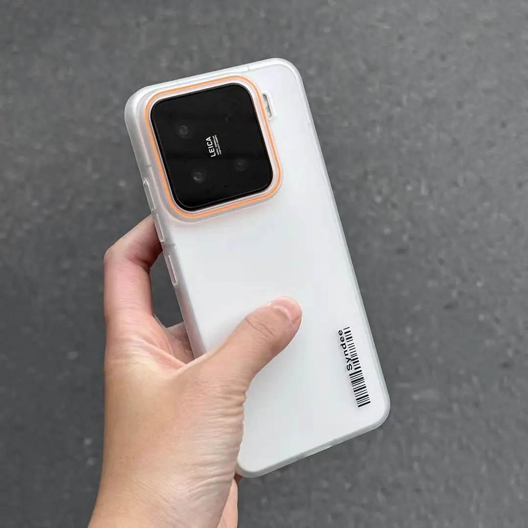 Funda de teléfono translúcida dura delgada mate para Xiaomi 15 14 13 Pro Redmi K80 K70 Turbo 4 sensación Ultra de piel Funda de plástico fina - imagen 2