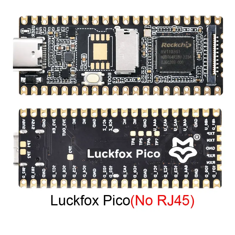 LuckFox Pico Linux RISC-V RV1103 Rockchip Placa de desarrollo AI 64MB DDR2 MIPI CSI/GPIO/UART ARM mejor que Raspberry Pi Pico - imagen 2