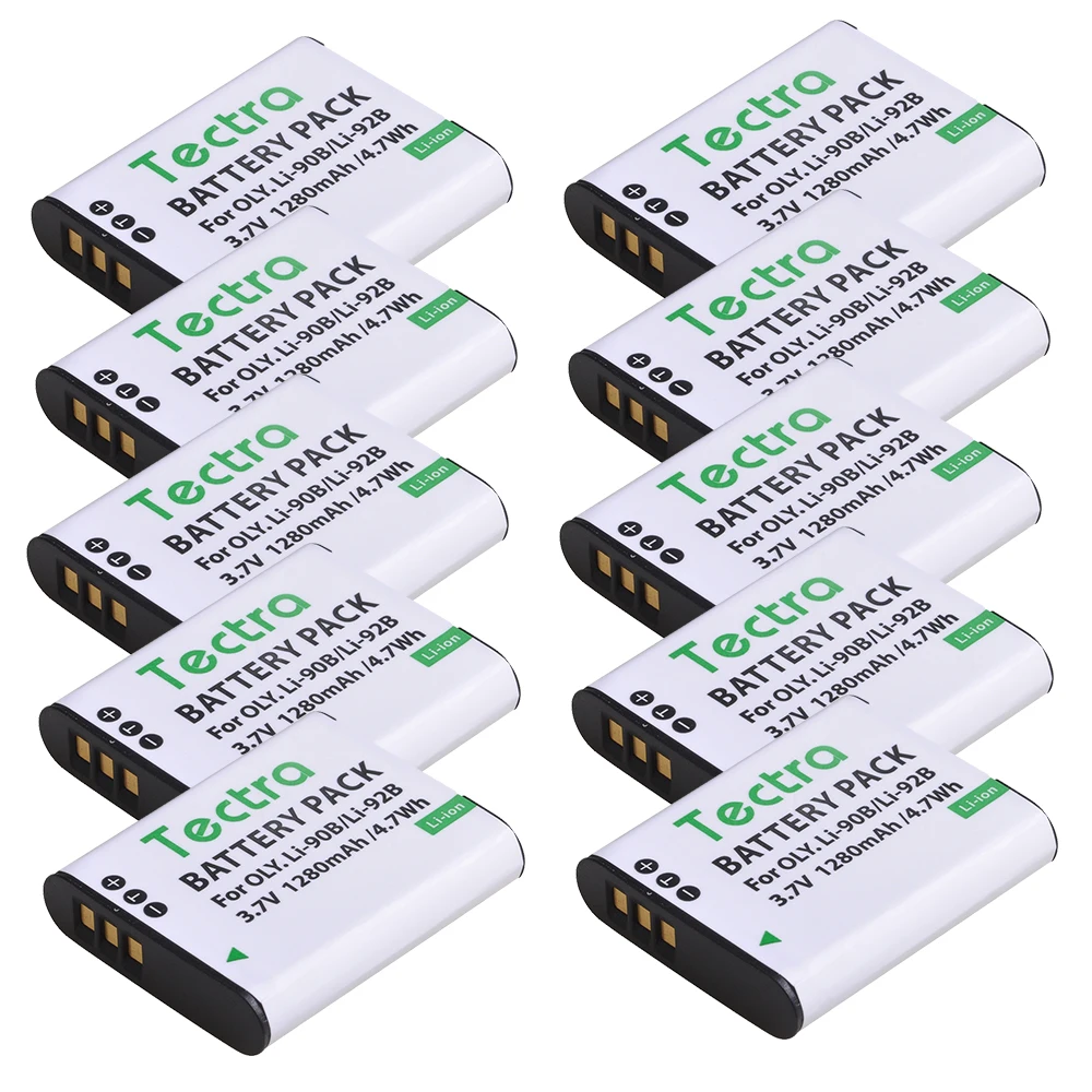 10 batteries