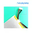 7-wire plug battery