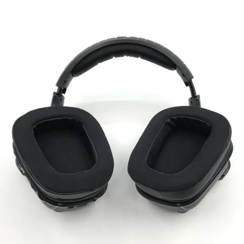 Almohadillas de repuesto para auriculares, fundas de esponja, diadema para Logitech G633 G933 G633S G933S, almohadillas para auriculares, almohadillas para los oídos, haz de cabeza - imagen 5