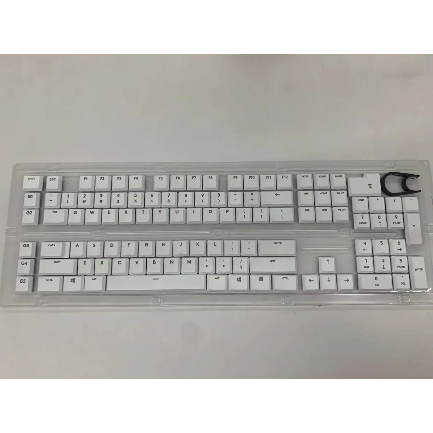 White 111 keys