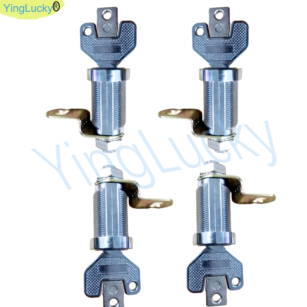 Cerradura de máquina de juego Arcade, candado de máquina de grúa para niños, candado de llave fija antirrobo - imagen 3