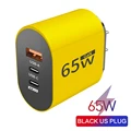 Yellow US Plug