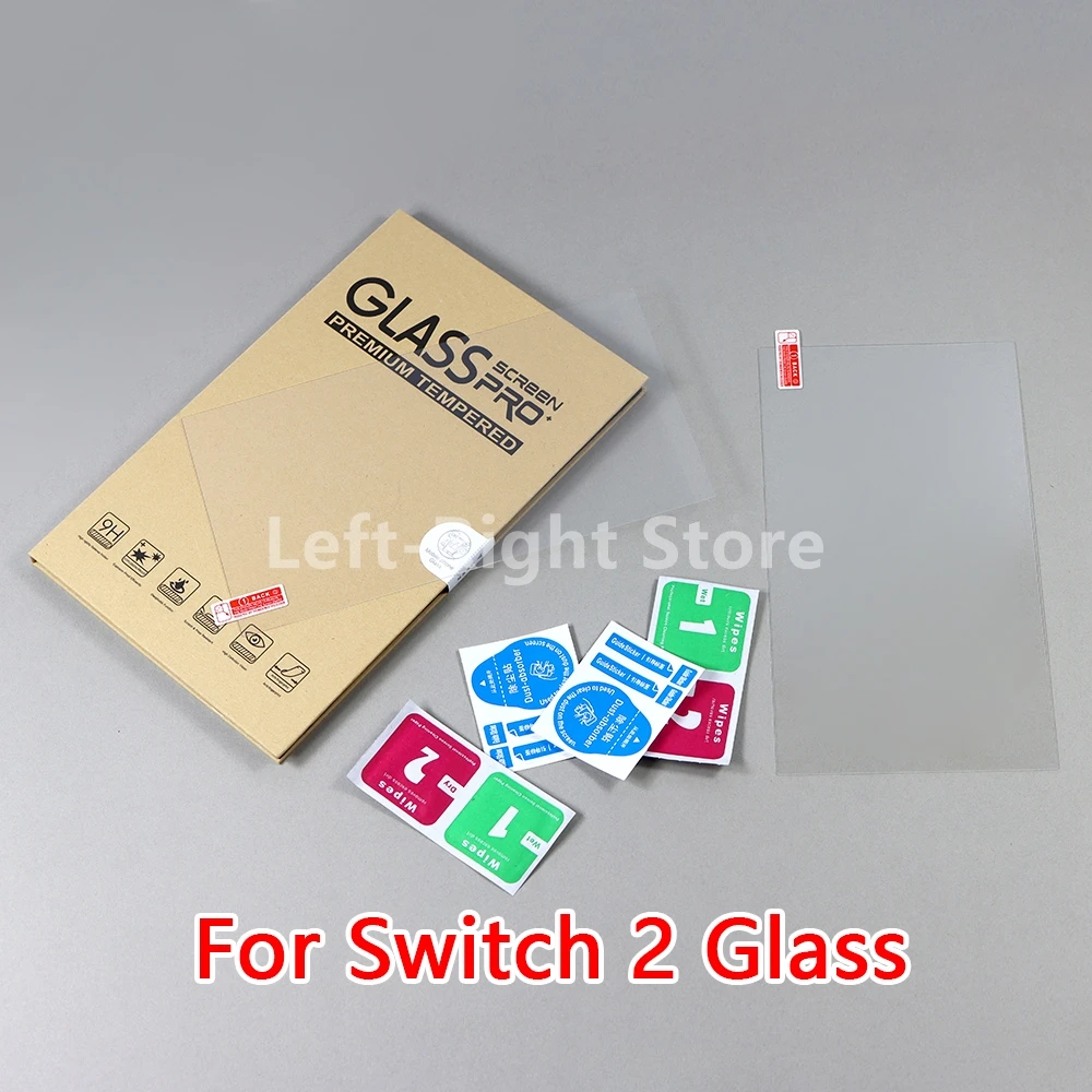 1 Uds para Nintendo Switch 2 película de vidrio templado película templada antiarañazos accesorios de película protectora de pantalla de juego antideslumbrante