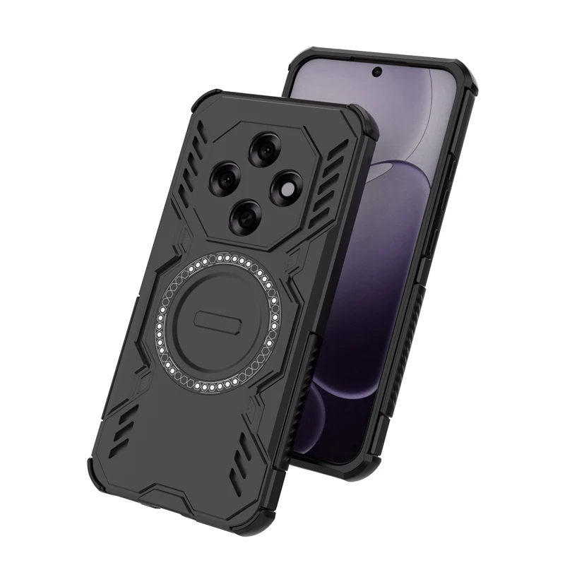 Funda de teléfono con disipación de calor para Oppo F31 Pro 5G India, pieza de atracción magnética para Oppo F31 Pro 5G India чехол, funda trasera - imagen 5