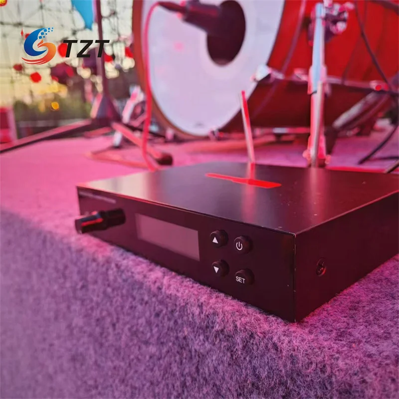 Sistema con micrófono inalámbrico de mano TZT ANLEON B1, sistema inalámbrico profesional de 42MHz para puesta en escena - imagen 3