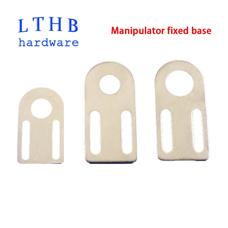 Accesorio de manipulador, ventosa neumática, Base de instalación, abrazadera de agarre, accesorios de soporte para adaptador de Hardware de tira de aluminio