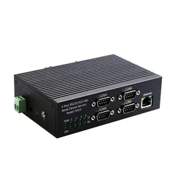 Convertidor RS232/485/422 a Ethernet Industrial carril DIN