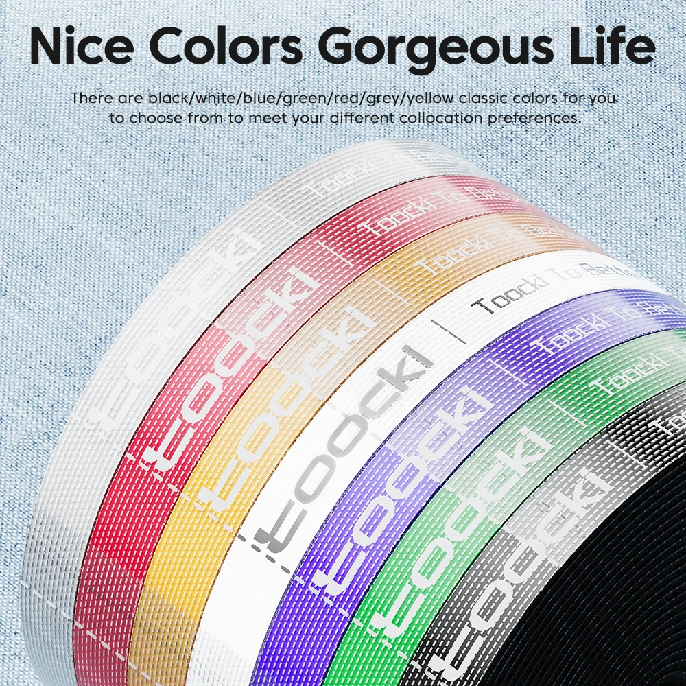 Toocki-organizador de cables, gestión de cables, Organizador en forma de lágrima, bridas enrolladoras, accesorios para teléfono, organizador de cables y Cables - imagen 5