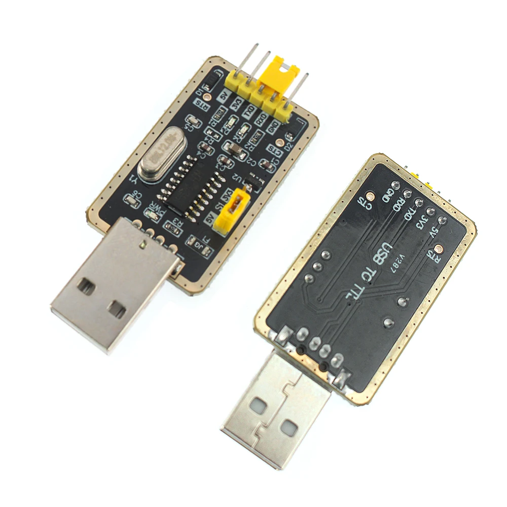 Módulo convertidor de puerto serie CH340G RS232 USB a TTL 3,3 V 5V actualización USB a puerto serie módulo CH340 para Arduino DIY - imagen 3