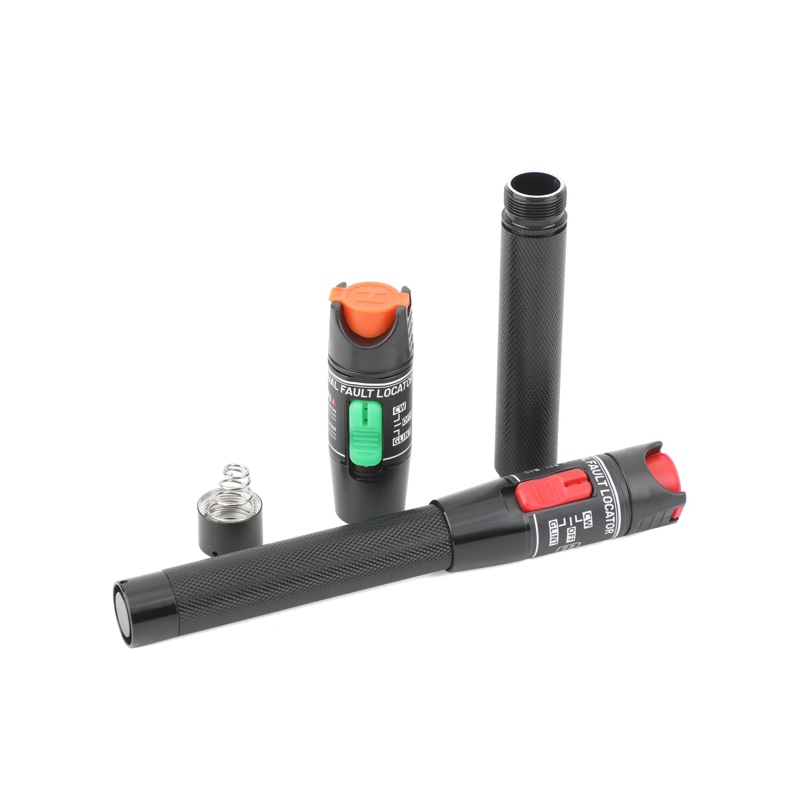 DE 1 Uds herramienta DE prueba DE fibra óptica 10/30/50MW FTTH pluma óptica SC/FC/ST medidor de potencia de luz roja ajustable - imagen 3