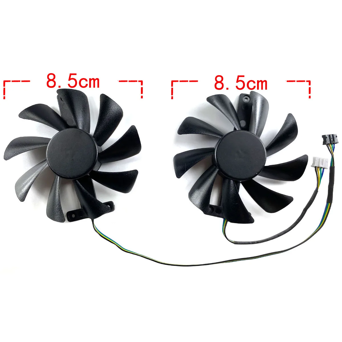 Nuevo para ELSA GeForce RTX2070S 2080 2080ti 2080S ERAZOR ventilador de repuesto para tarjeta gráfica - imagen 2