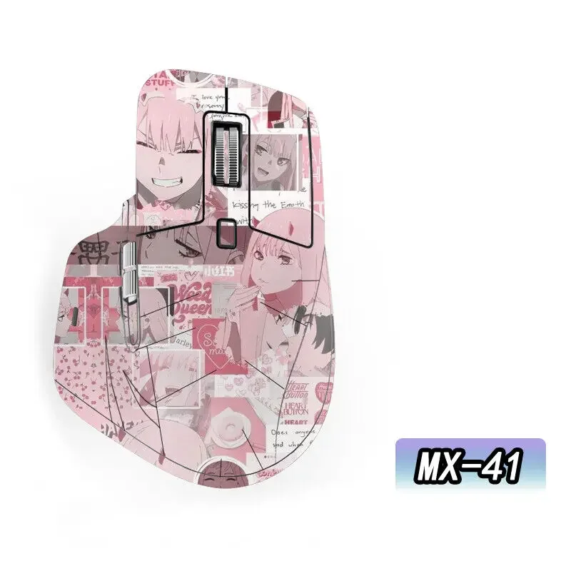 Pegatinas de ratón para Logitech MX Master 3/3S, pegatinas de dibujos animados para ratón, protección mate - imagen 3
