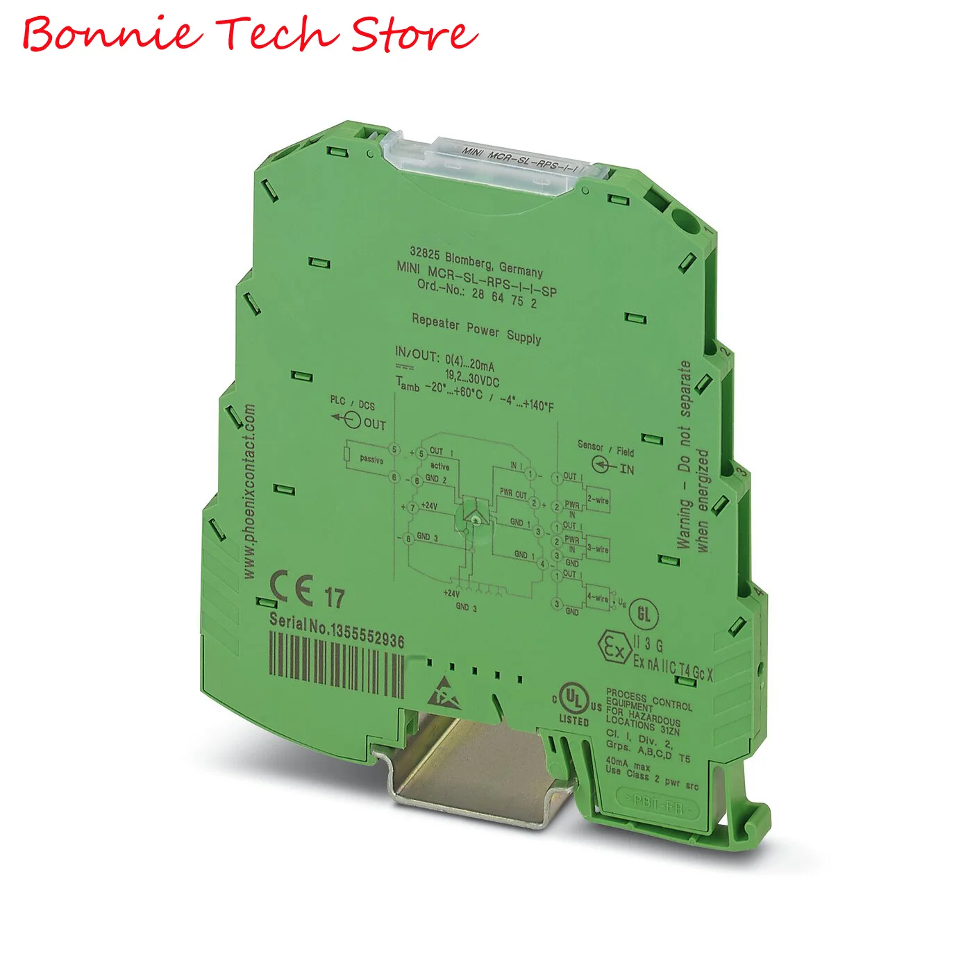 2864752 para fuente de alimentación del repetidor Phoenix - MINI MCR-SL-RPS-I-I-SP, producto de repuesto 2902015 - imagen 2