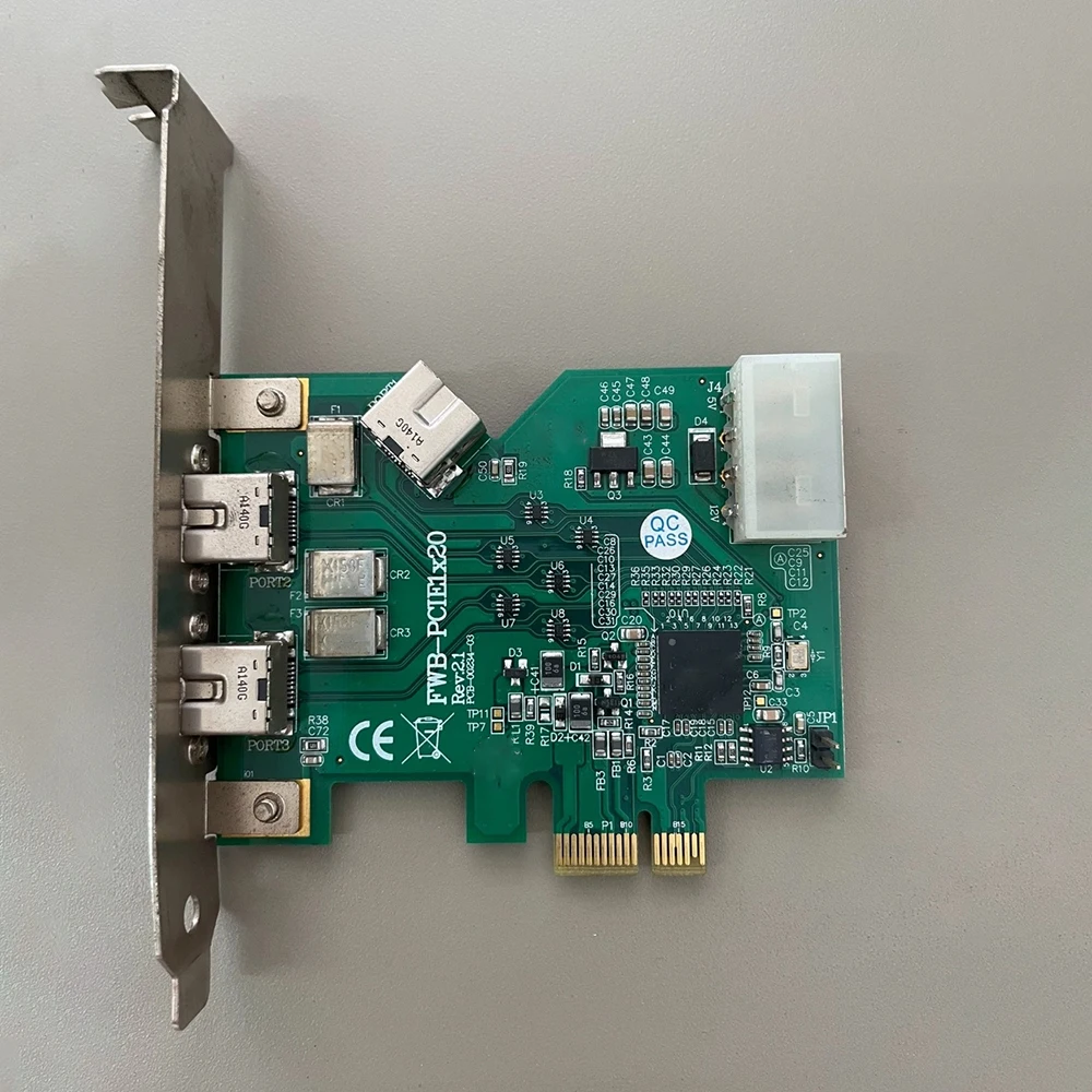 FWB-PCIE1x20 Rev.2.1 1394b Industrial Camera Acquisition Card