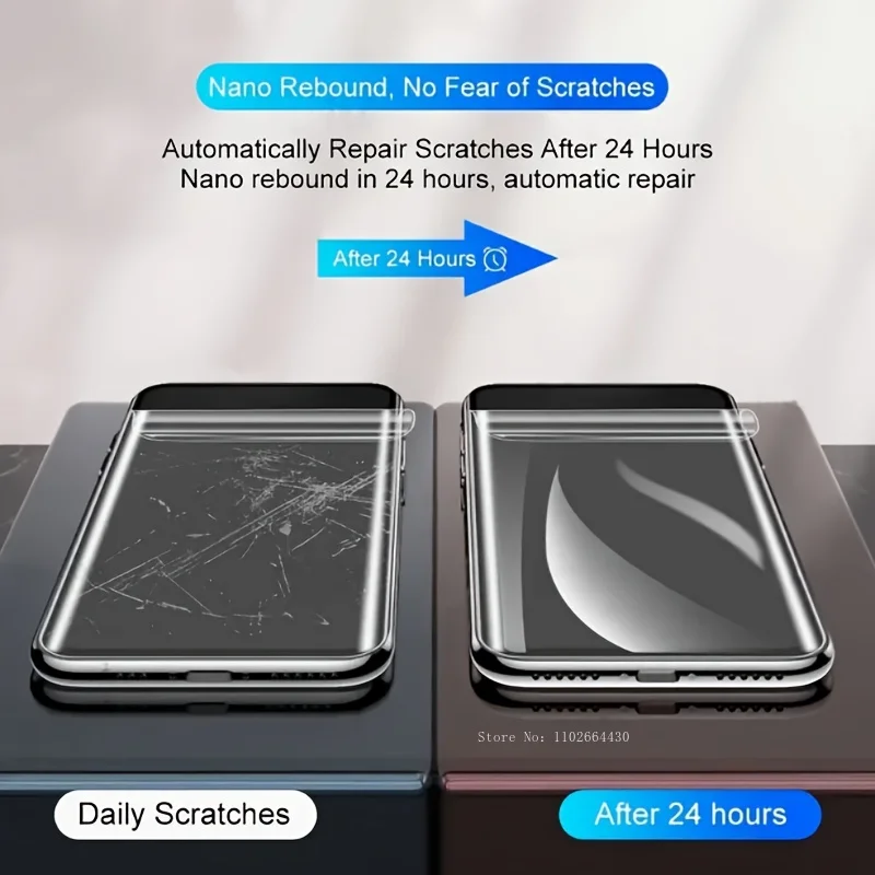 Protector de pantalla de hidrogel mate, 3 uds., para Samsung Galaxy S25 S24 S23 S22 S21 S20 Ultra S24 S23 S21 FE S23 S22 Plus S10 S9 - imagen 5