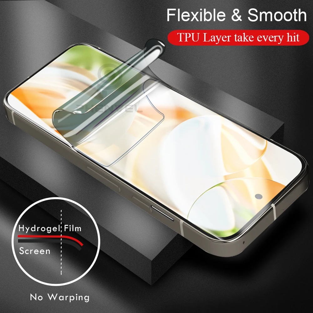 Película protectora de Gel para Google Pixel 9 Pro XL, Pixel9 Pro, Protector de pantalla de hidrogel Pixel 9 - imagen 4